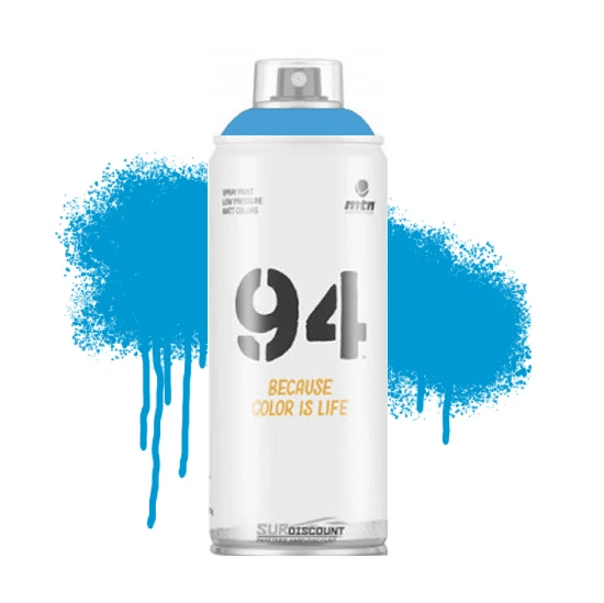 Farba w sprayu MTN 94 FLUOR BLUE 400ml