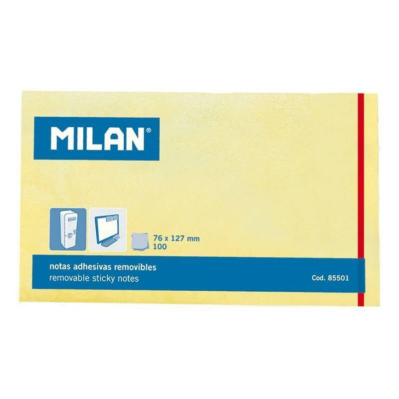 Karteczki samoprzylepne 127x76mm Milan