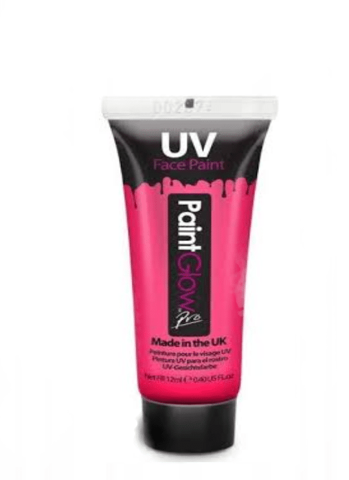 Farba UV do twarzy ciała 12ml  Pink