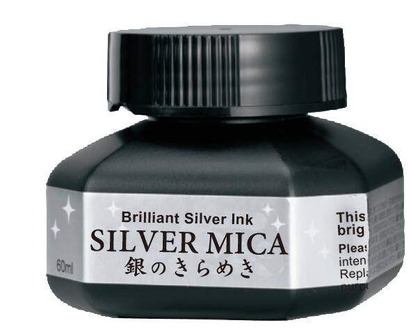 Tusz do kaligrafii Silver Mica INK 60ml