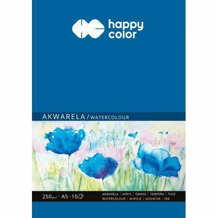 Blok akwarelowy A5 250g Happy Color