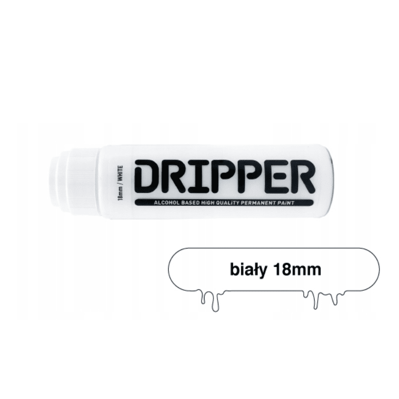 Dripper 18mm WHITE Dope Cans