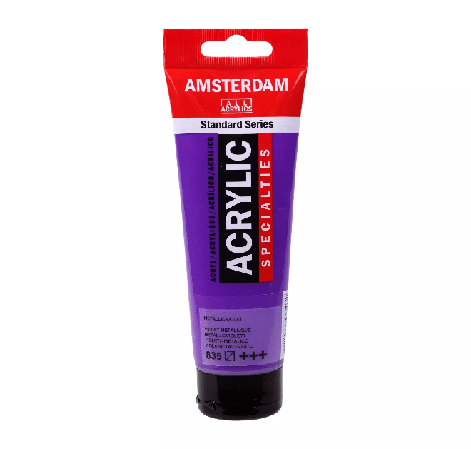Amsterdam Acrylic 835 Metallic Violet