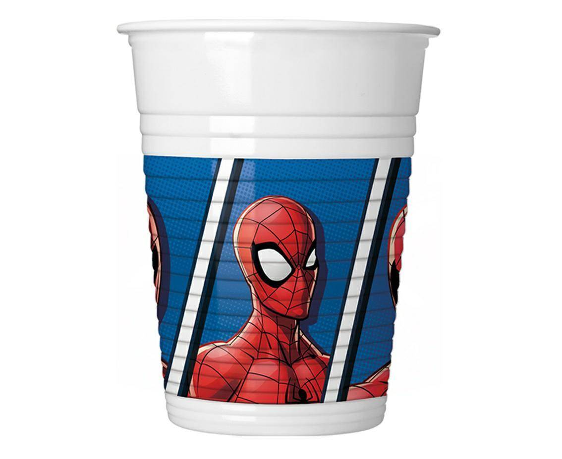 Kubeczki plastikowe Spider-man 200ml