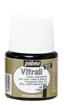Farba witrażowa Pebeo Vitrail -38 Gold