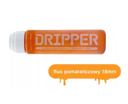 Dripper 18mm FLUO ORANGE Dope Cans