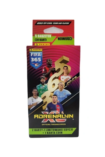 Blister z kartami Fifa 365 Adrenalyn XL