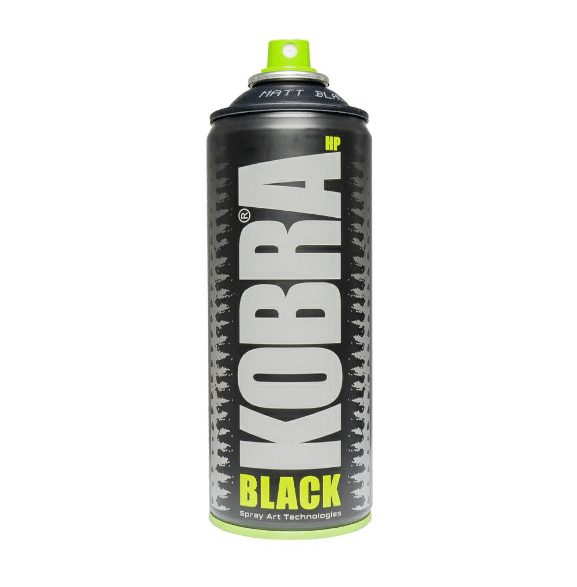 Farba w sprayu KOBRA HP0004 Matt Black