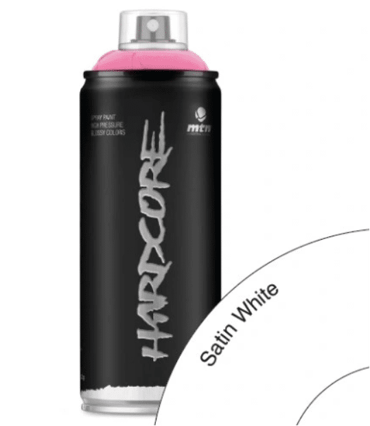 Farba w sprayu MTN Hardcore Satin White