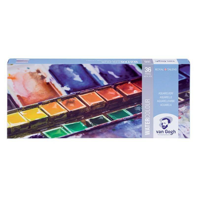 Farby akwarelowe POKETBOX 36 kolorów