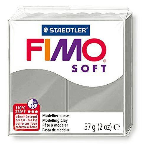 Modelina FIMO Soft 57g, 80 jasno szary