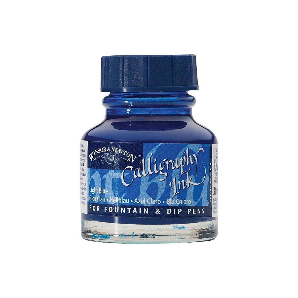 Tusz do Kaligrafii 30 ml LIGHT BLUE W&N