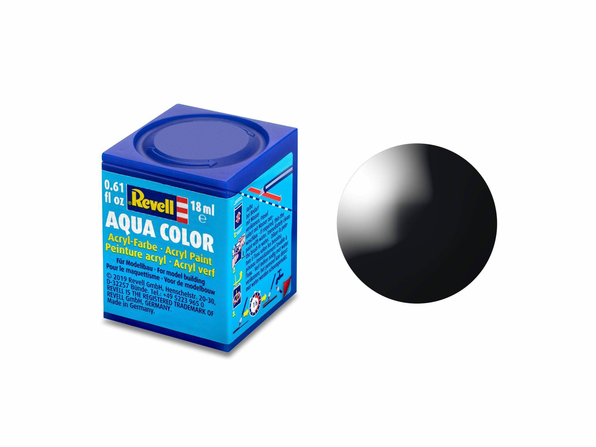 Farba Revell 36107 07 Aqua Black, gloss