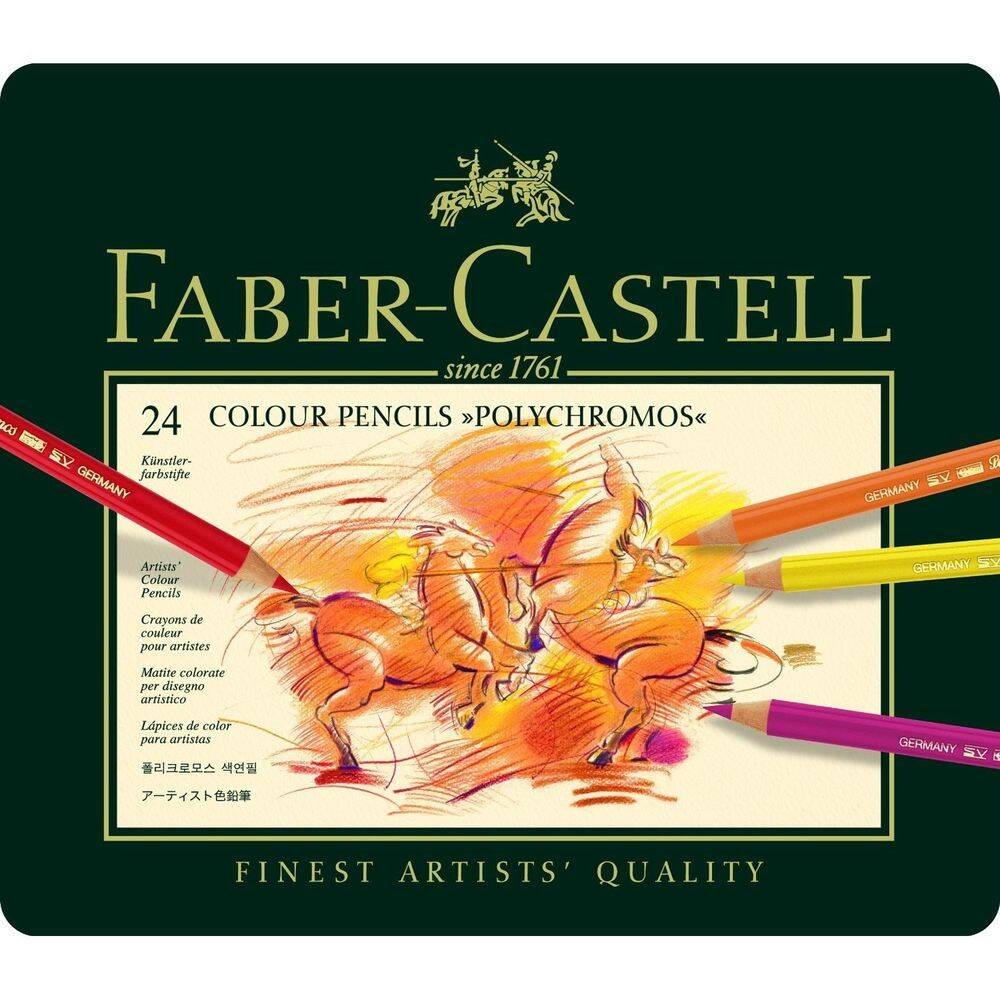 Kredki POLYCHROMOS 24kol Faber Castel