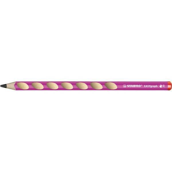 Ołówek Easygraph B różowy praworęczni