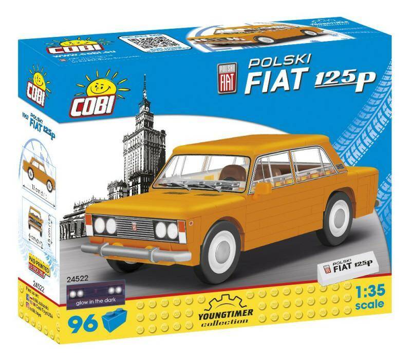 Klocki Cobi 24522 Polski Fiat 125P 96el.