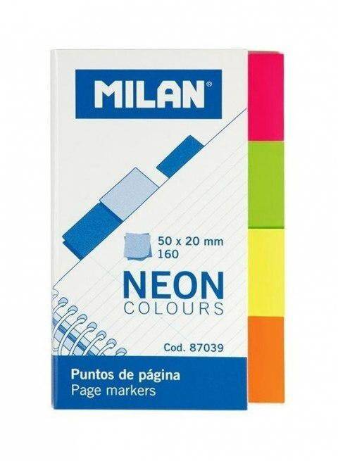 Zakładki indeksujące Neon Milan