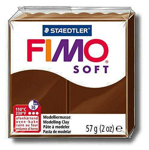 Modelina FIMO Soft 57g, 75 czekoladowy