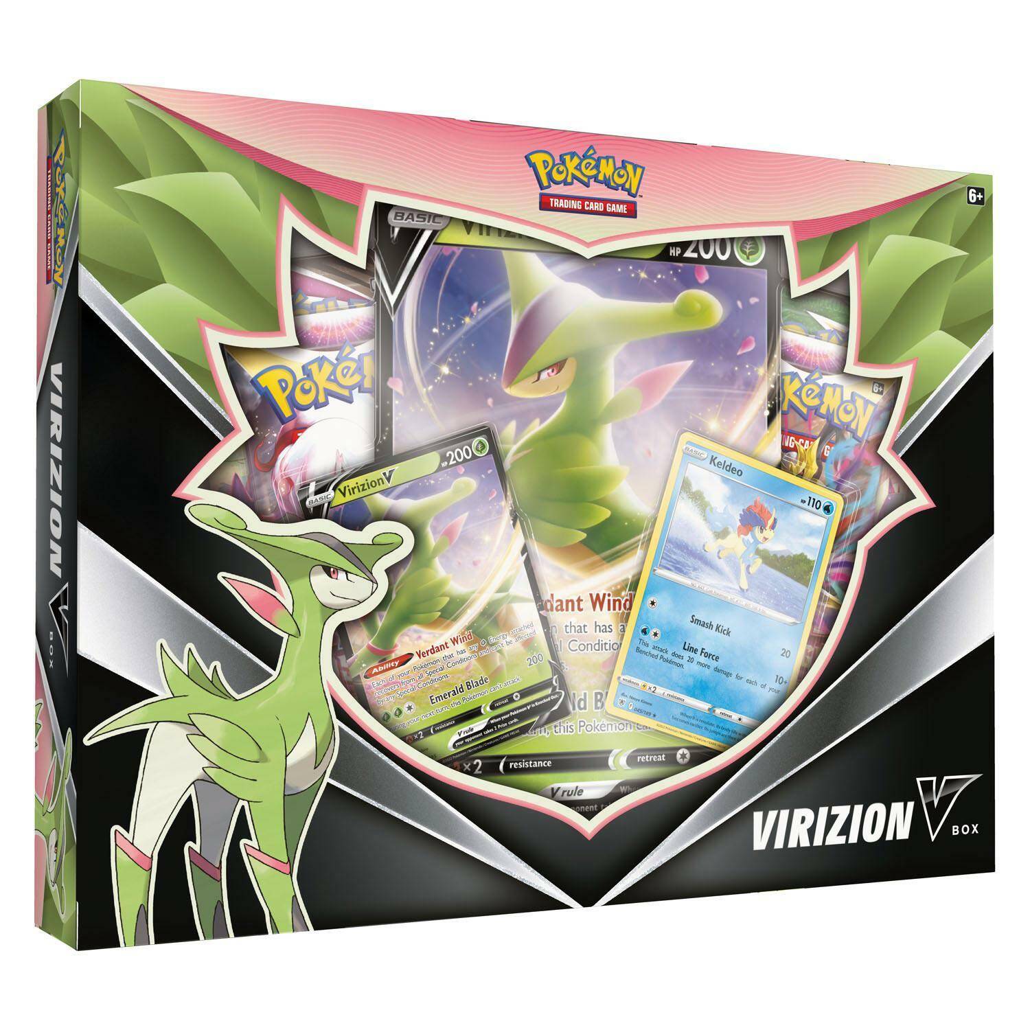 Karty Pokemon TCG: V BOX VIRIZION