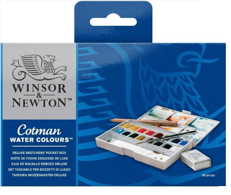 Cotman Deluxe Sketchers Pocket Box W&N
