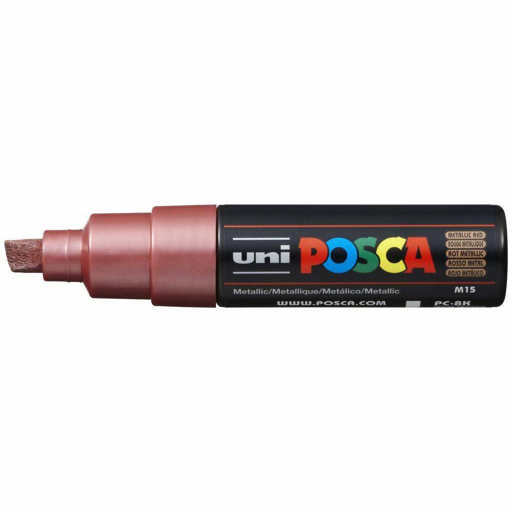 Marker pigmentowy Posca metaliczny czerw