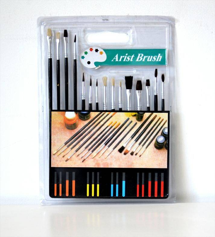 Pędzelki Artist Brush 15 sztuk MIX