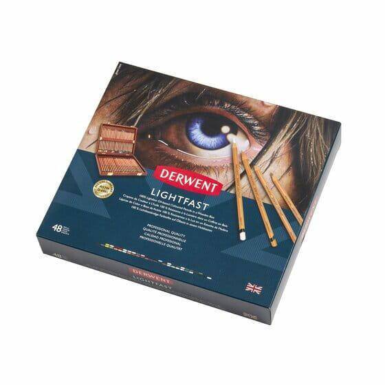 Derwent kpl. kredek Lightfast 48 DREWNO