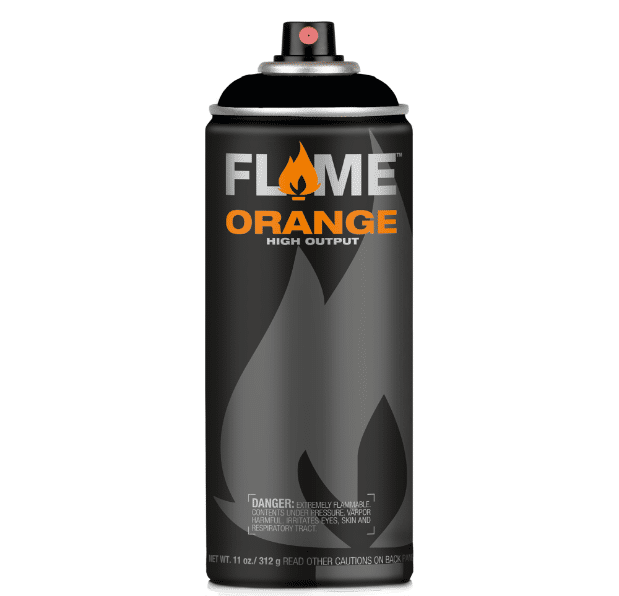 MOLOTOW FLAME ORANGE FO-901 Thick black