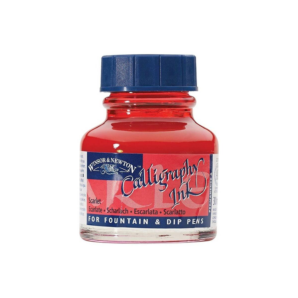 Tusz do Kaligrafii 30 ml SCARLET W&N INK