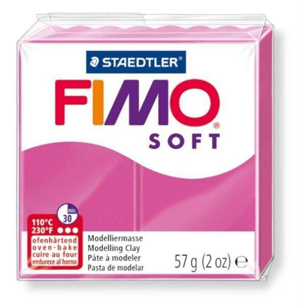Modelina FIMO Soft 57g, 22 amarantowy