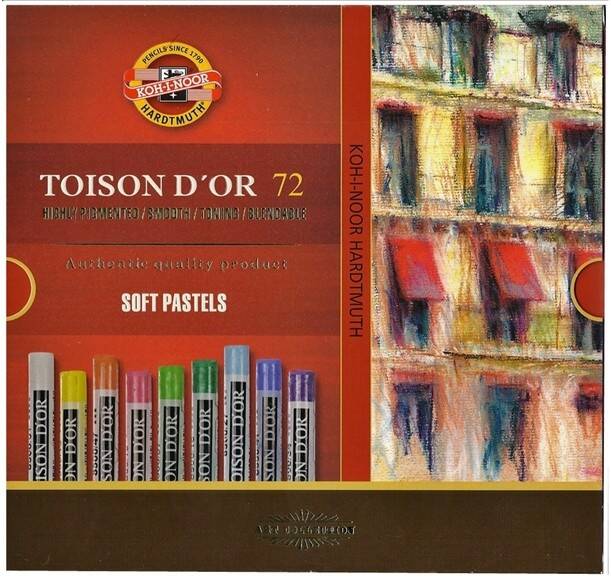 Suche pastele Toison D`OR 72 KOH-I-NOOR