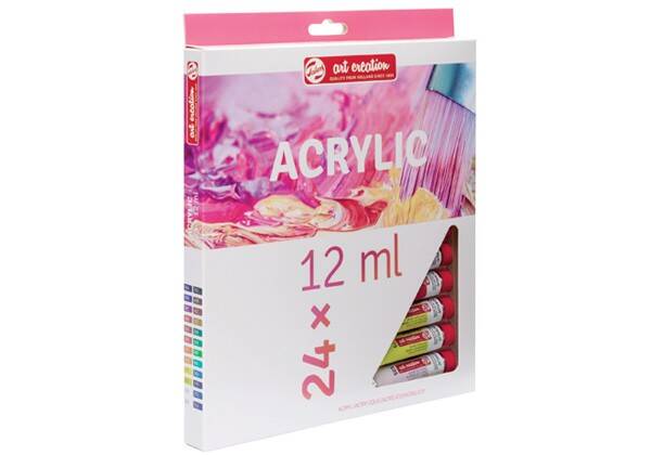 Farby Akrylowe ACRYL set 24x12ml, Talens