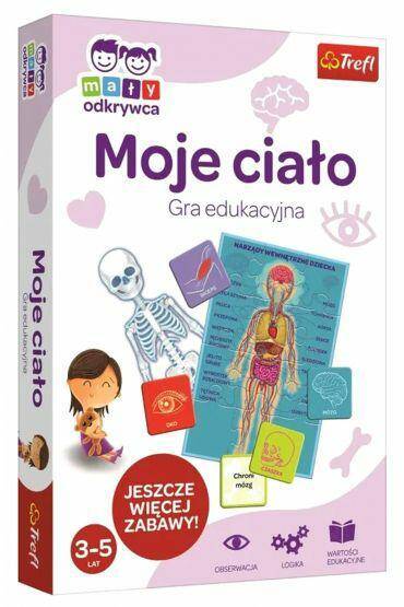 Gra mały odkrywca Moje ciało Trefl
