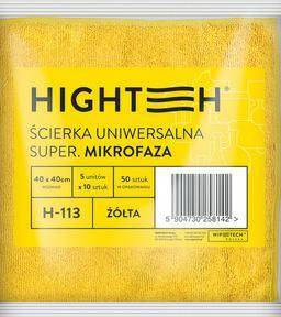 Ścierka Highteh mikrofaza żółta 40x40
