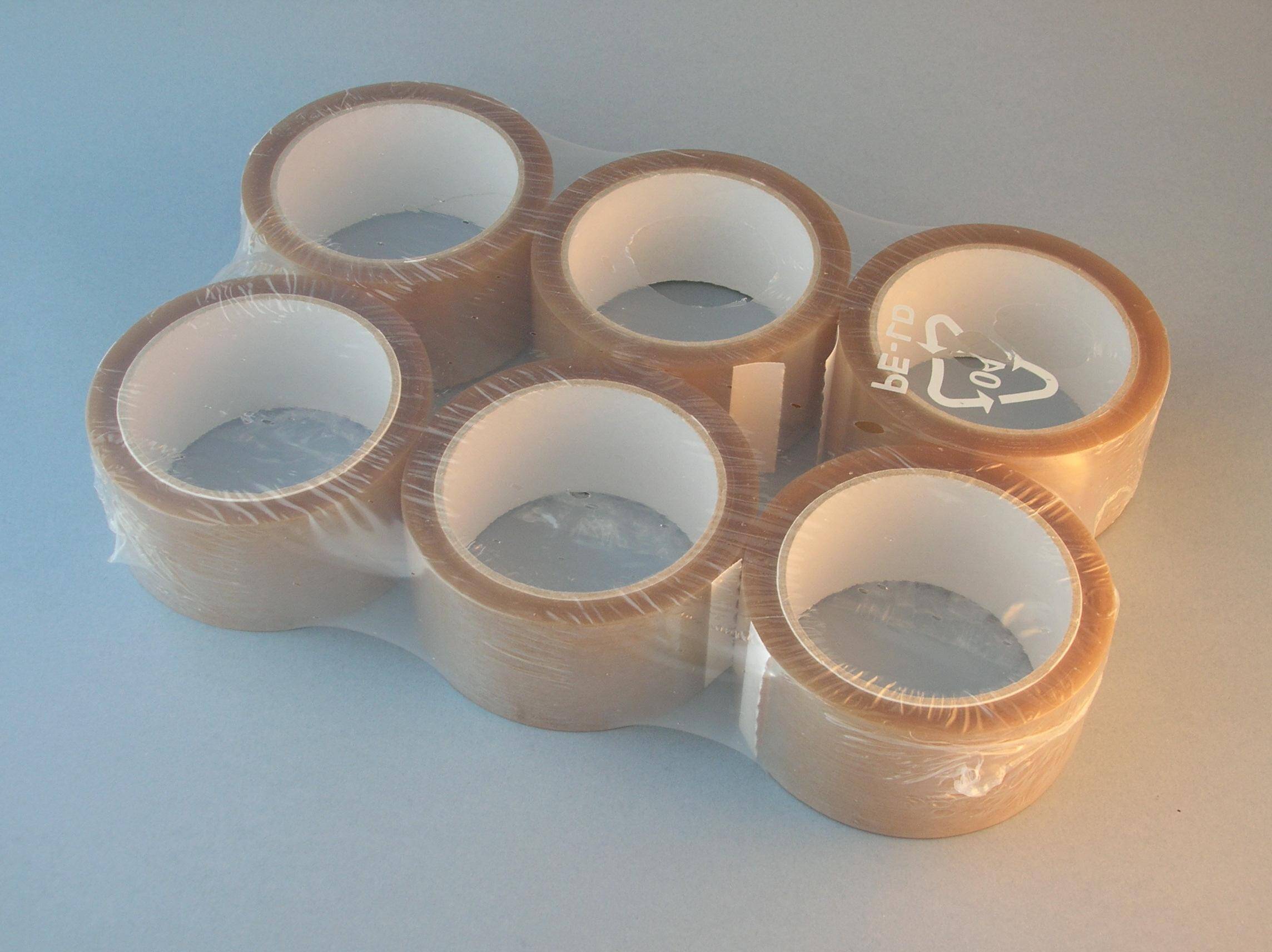 Taśma klejąca pakowa, brązowa, BioSolvent, 48mm x 54m, 1 szt.