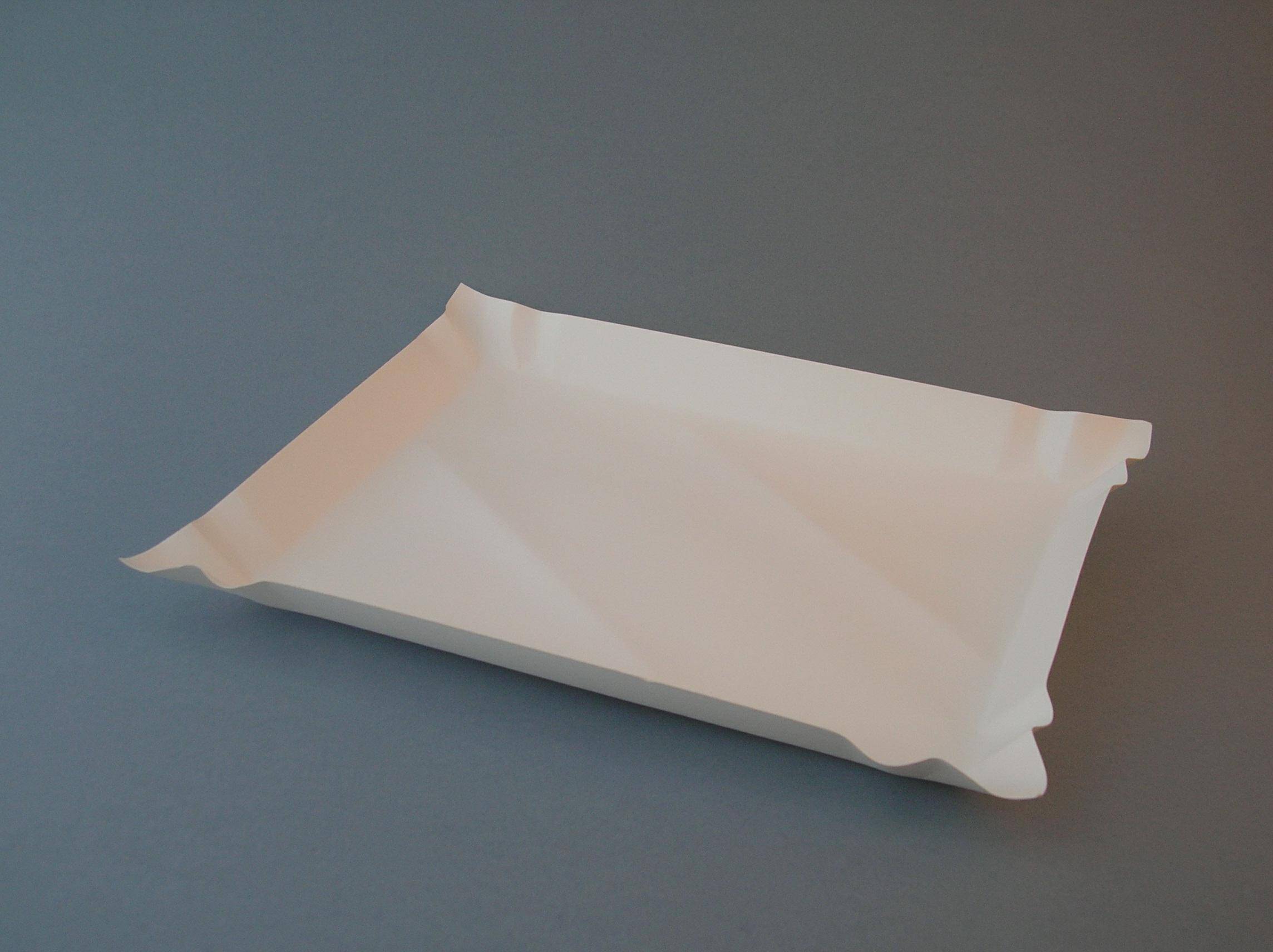 Tacka papierowa, biała, 19x24cm, 250 szt.