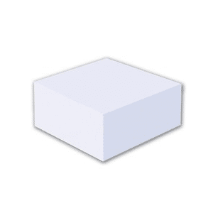 B Kostka klejona biała 8,5x8,5 (Zdjęcie 1)