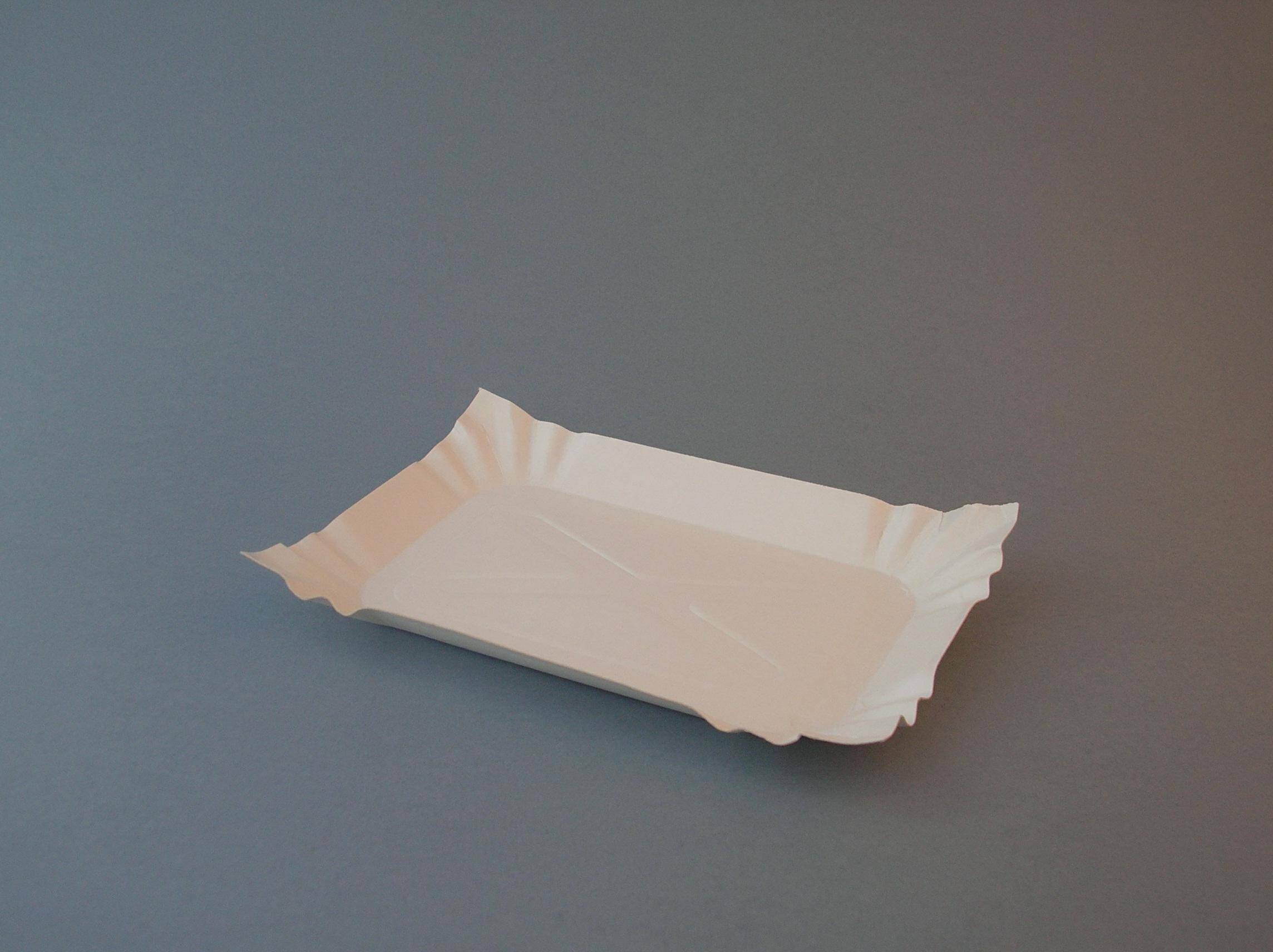 Tacka papierowa, biała, 13x20cm, 100 szt.