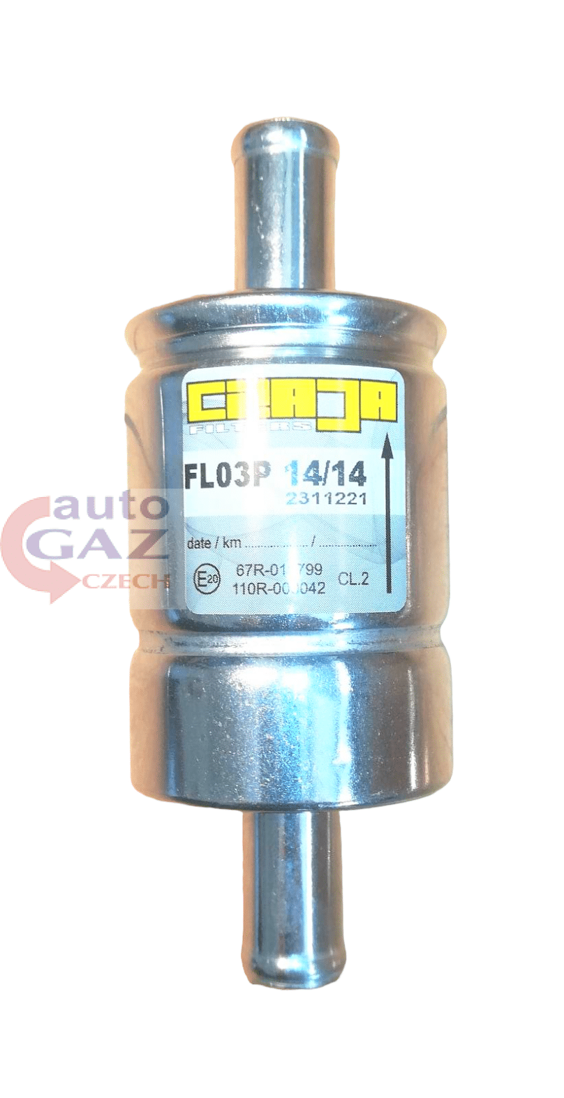 Filtr fazy lotnej Czaja FL03 14mm / 14mm bibuła/poliester (Zdjęcie 1)