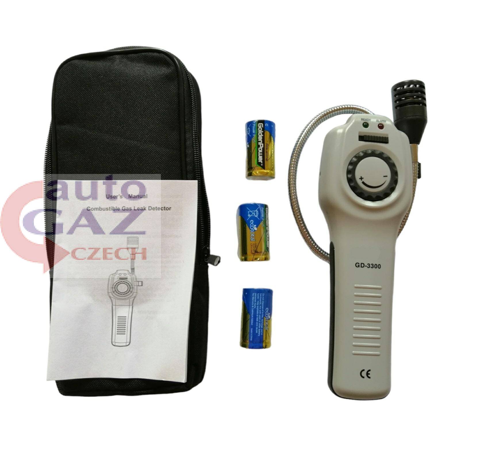 Detektor gazu, tester GD-3300 (Zdjęcie 3)