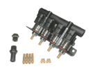 Listwa wtryskowa ALEX BARRACUDA 4 cyl. 130 Nl/min