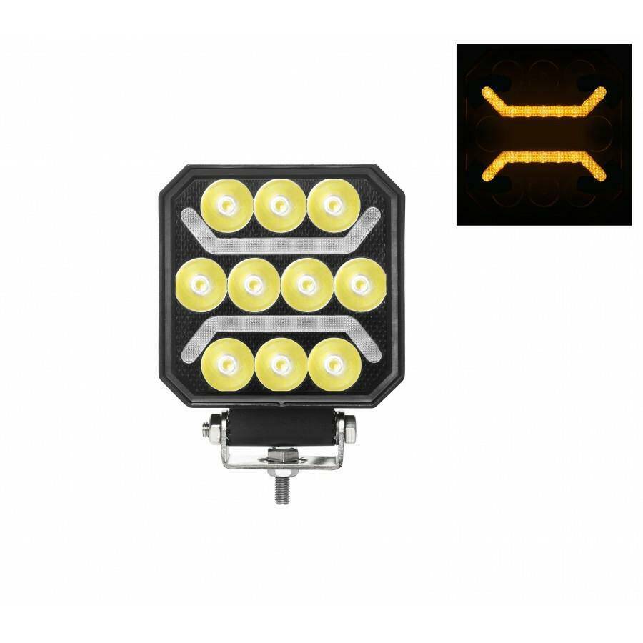 LAMPA ROBOCZA KWADRATOWA 10 LED 1500 lm
