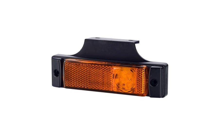 LAMPA OBRYSOWA LED POMARAŃCZOWA LD0128