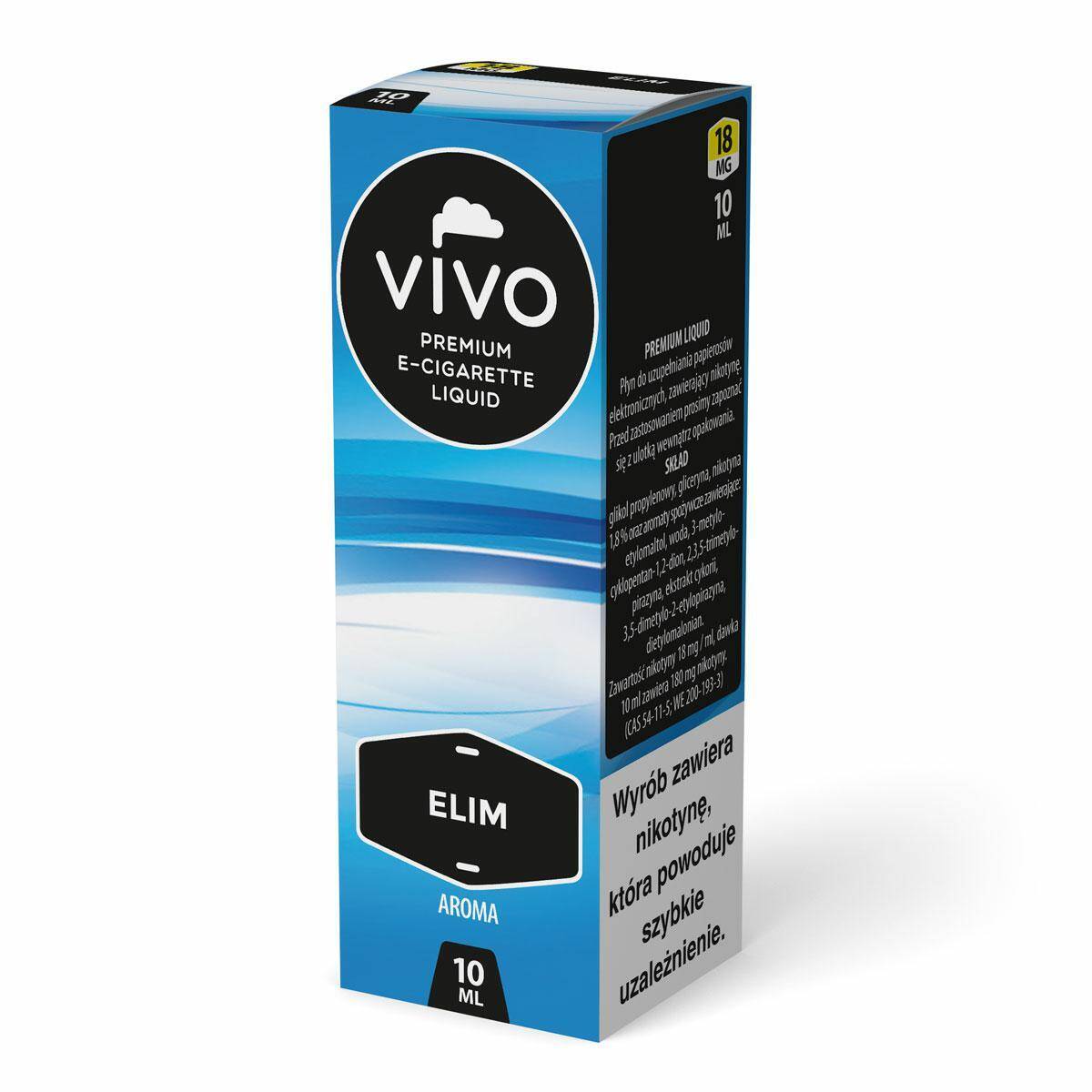 E-liquid VIVO - ELIM 18mg (10ml)