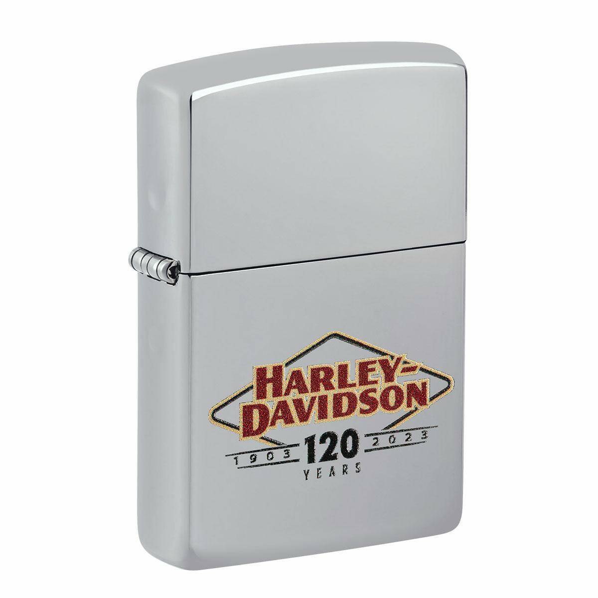 ZIPPO - HARLEY DAVIDSON 120TH ANN. CHROM