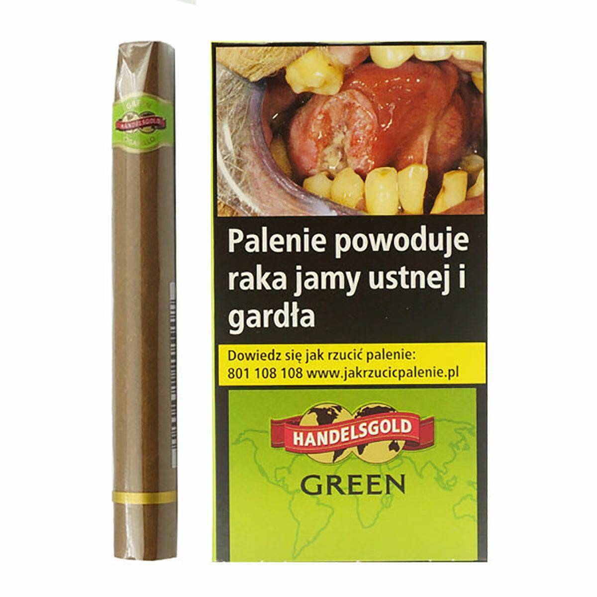Cigarillos Handelsgold Green /5