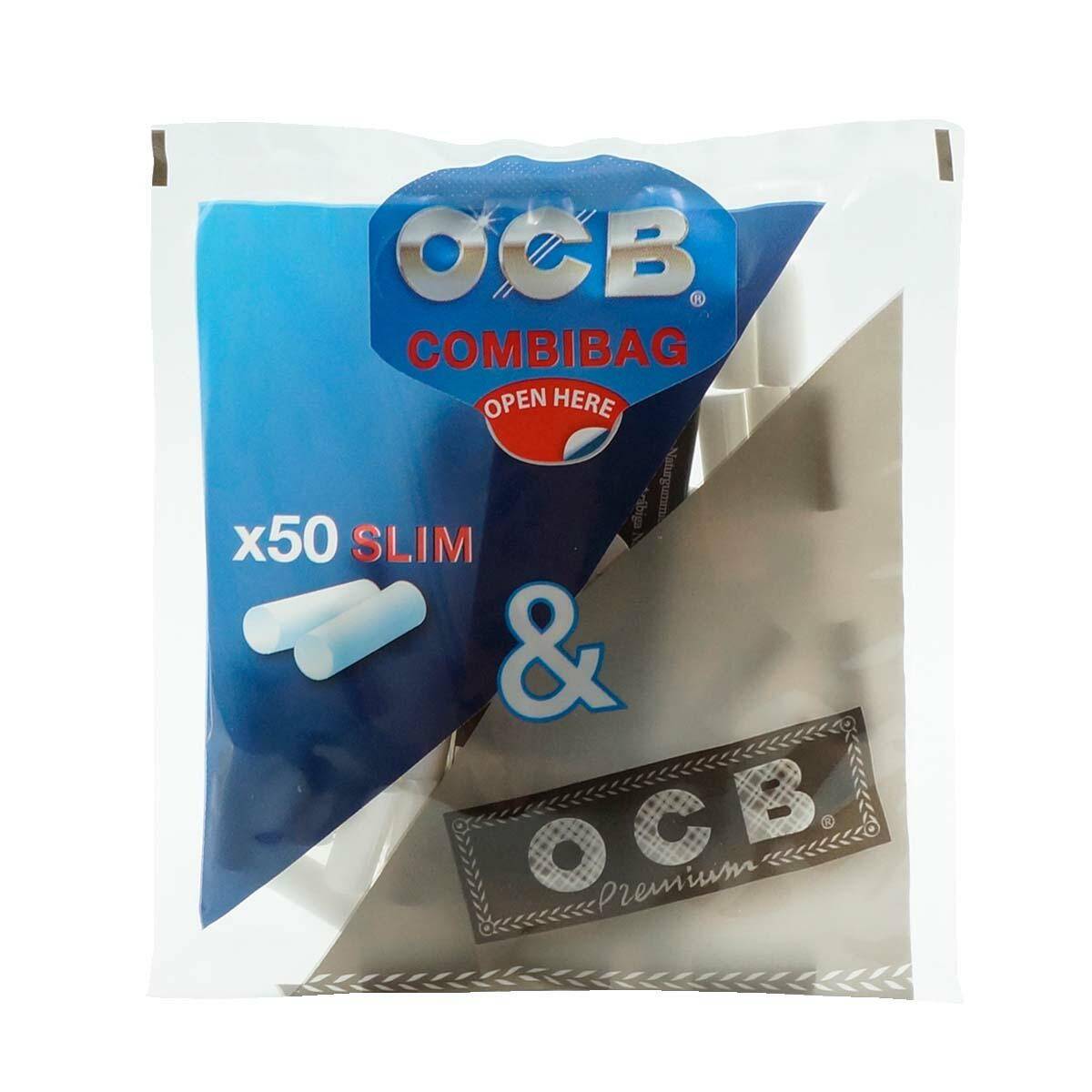 Filtry OCB fi6 Slim a`50 + Bibułki OCB PNo1