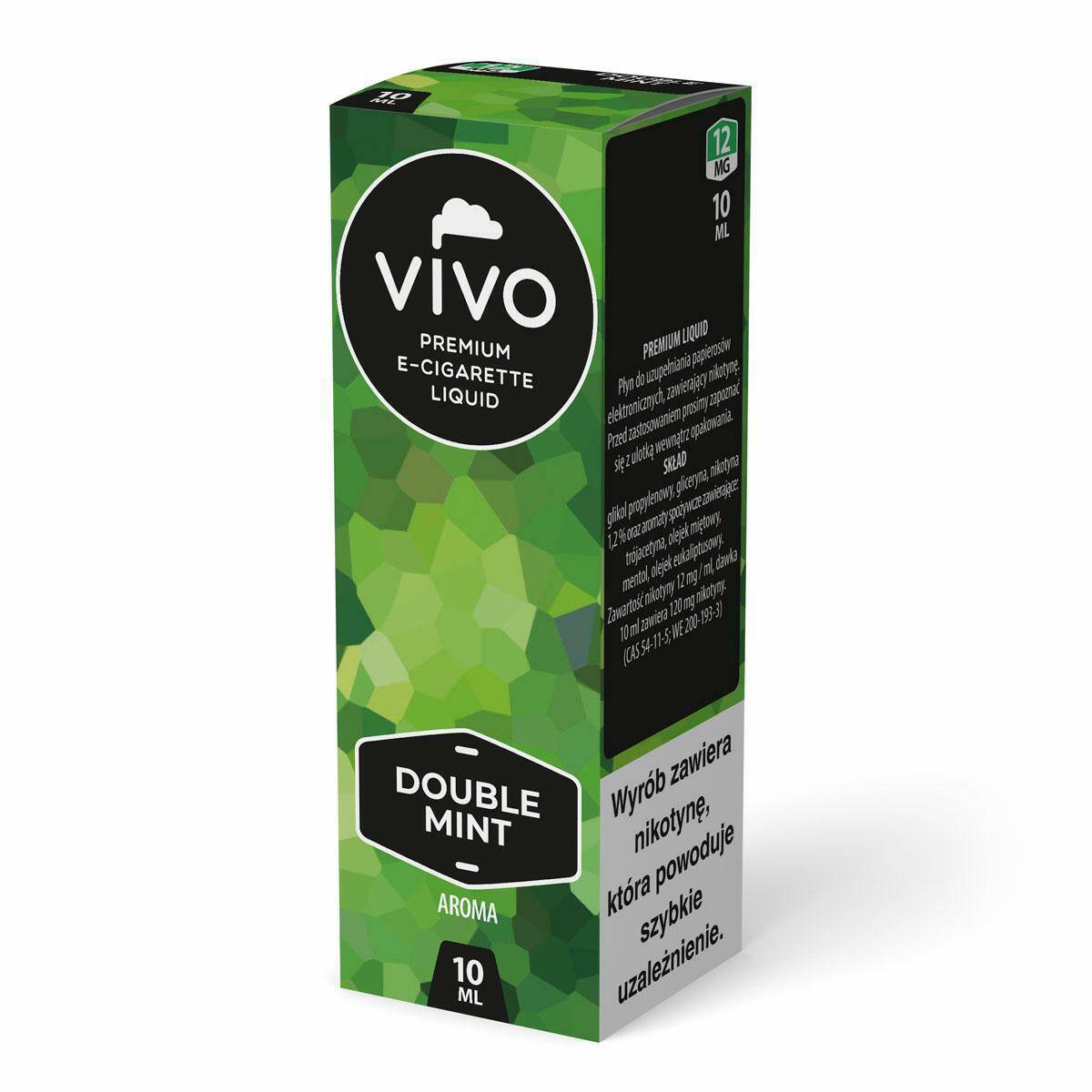 E-liquid VIVO - Double Mint Aroma 12mg (10ml)