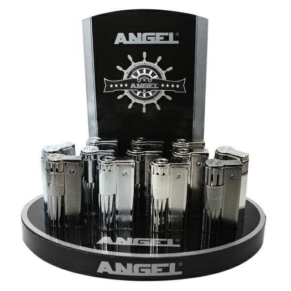 Gasoline lighter - Angel Retro - Silver