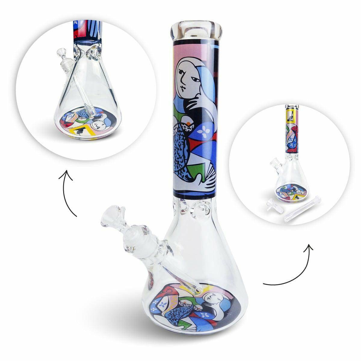 Bong pipe (S) - Art 4 (w.35cm)